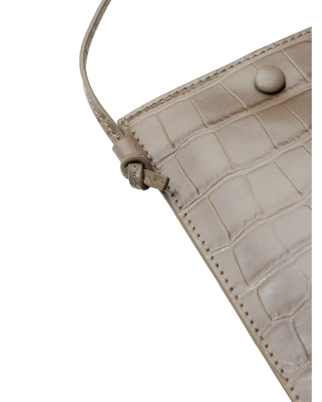 Yu Mei White Luci Crossbody Bag