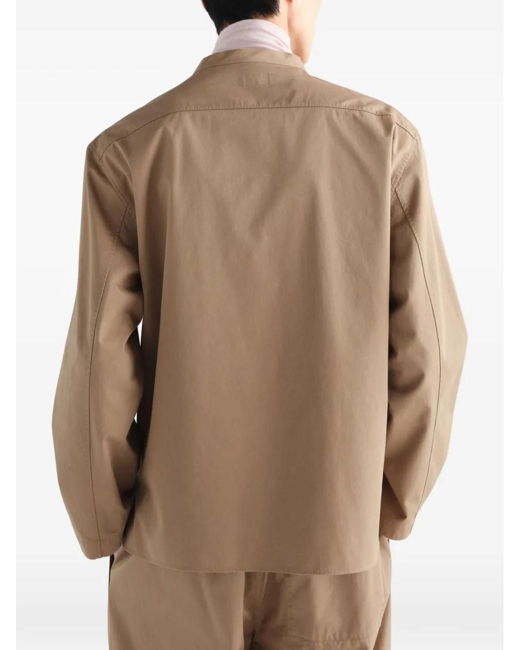 Lemaire Natural V-Neck Top for men