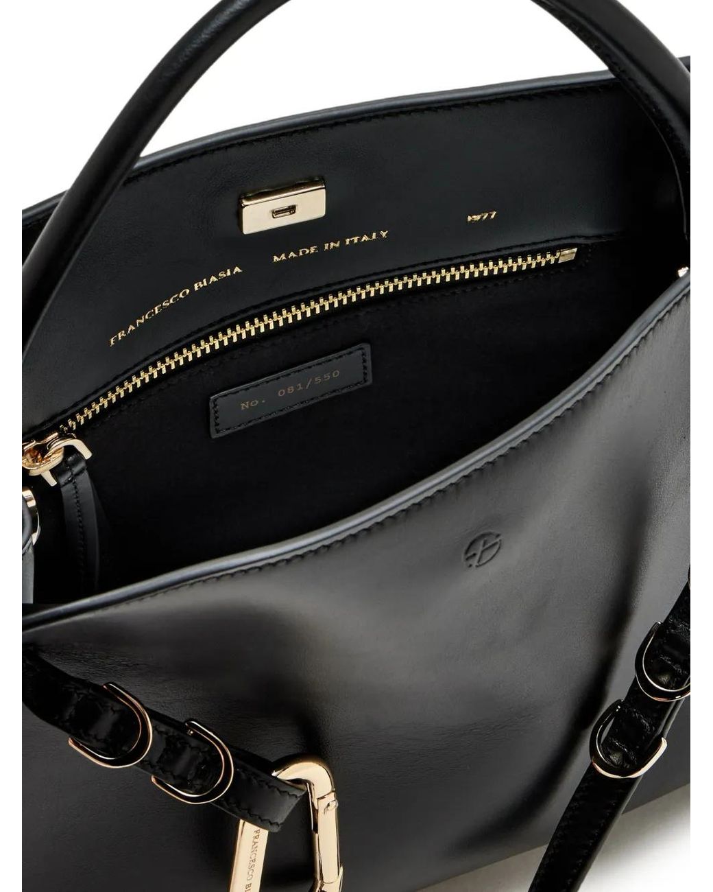Francesco Biasia Black Sac Cabas Icon Hot Minute