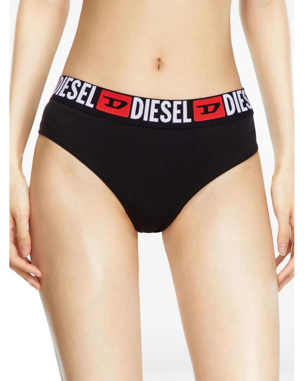 DIESEL Red Ufst-Stars Thongs (Pack Of Three)
