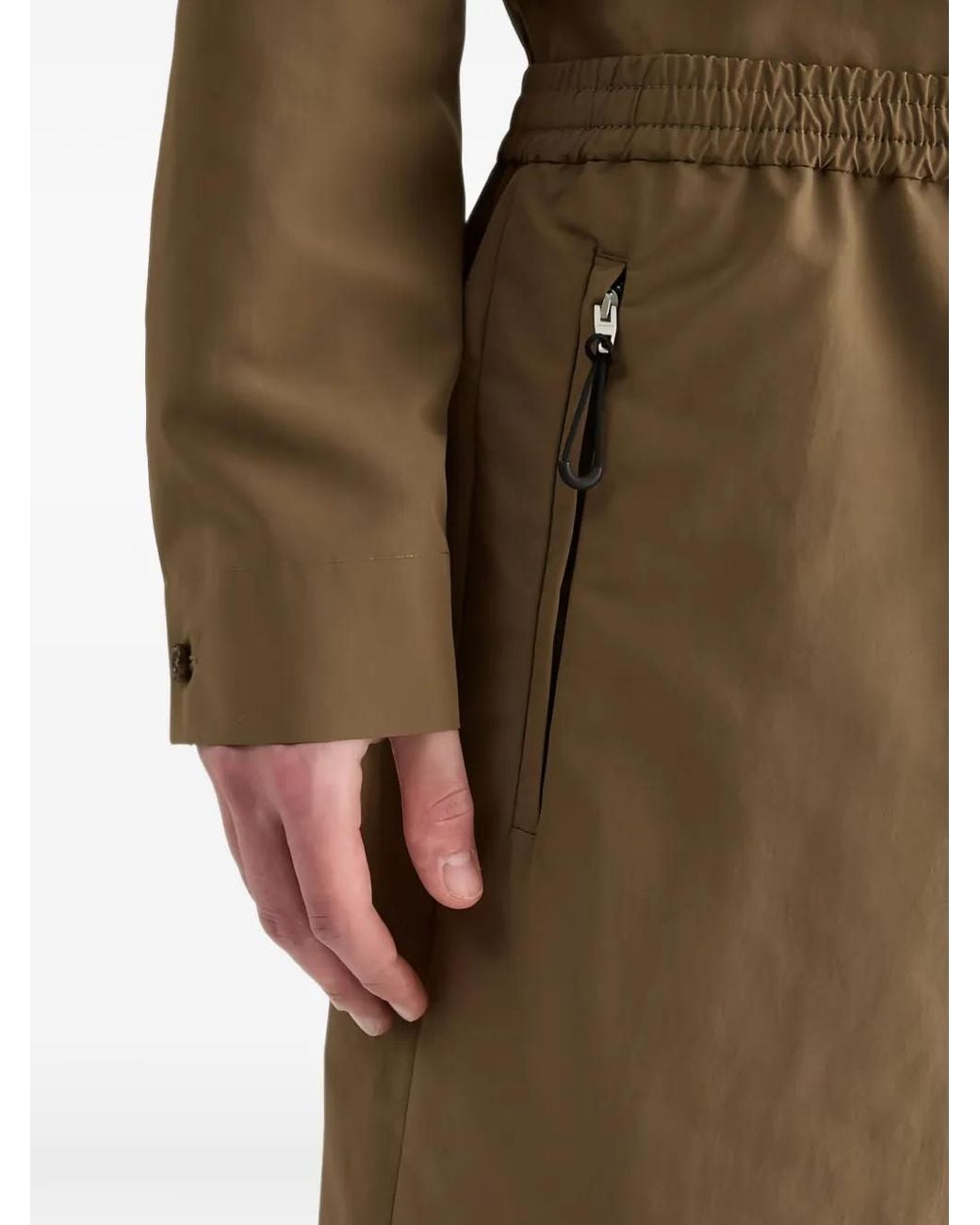 Jil Sander Brown Short À Taille Élastiquée for men