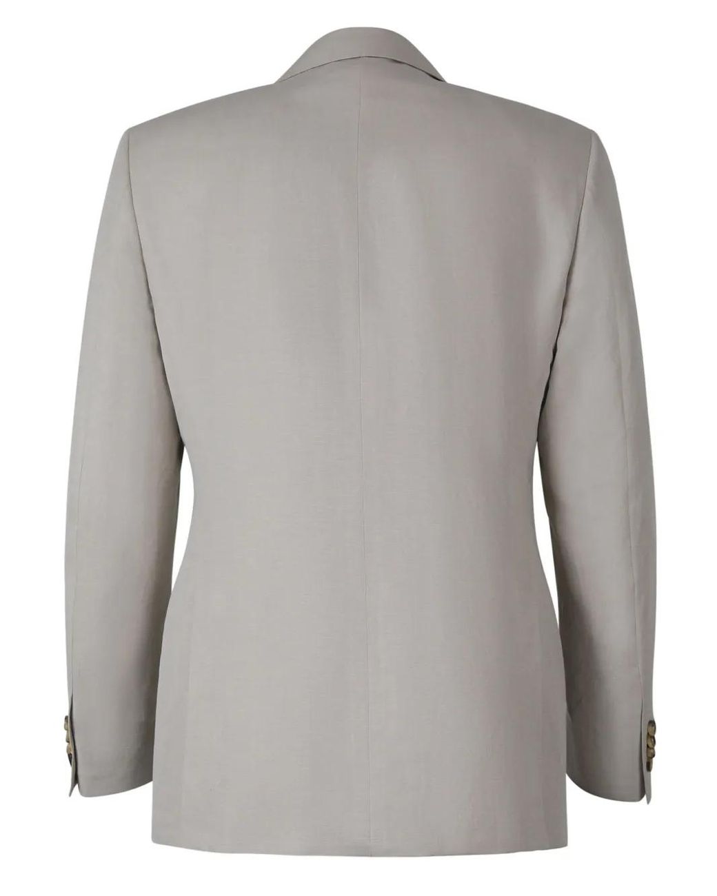 Canali Gray Flap Pocket Blazer for men