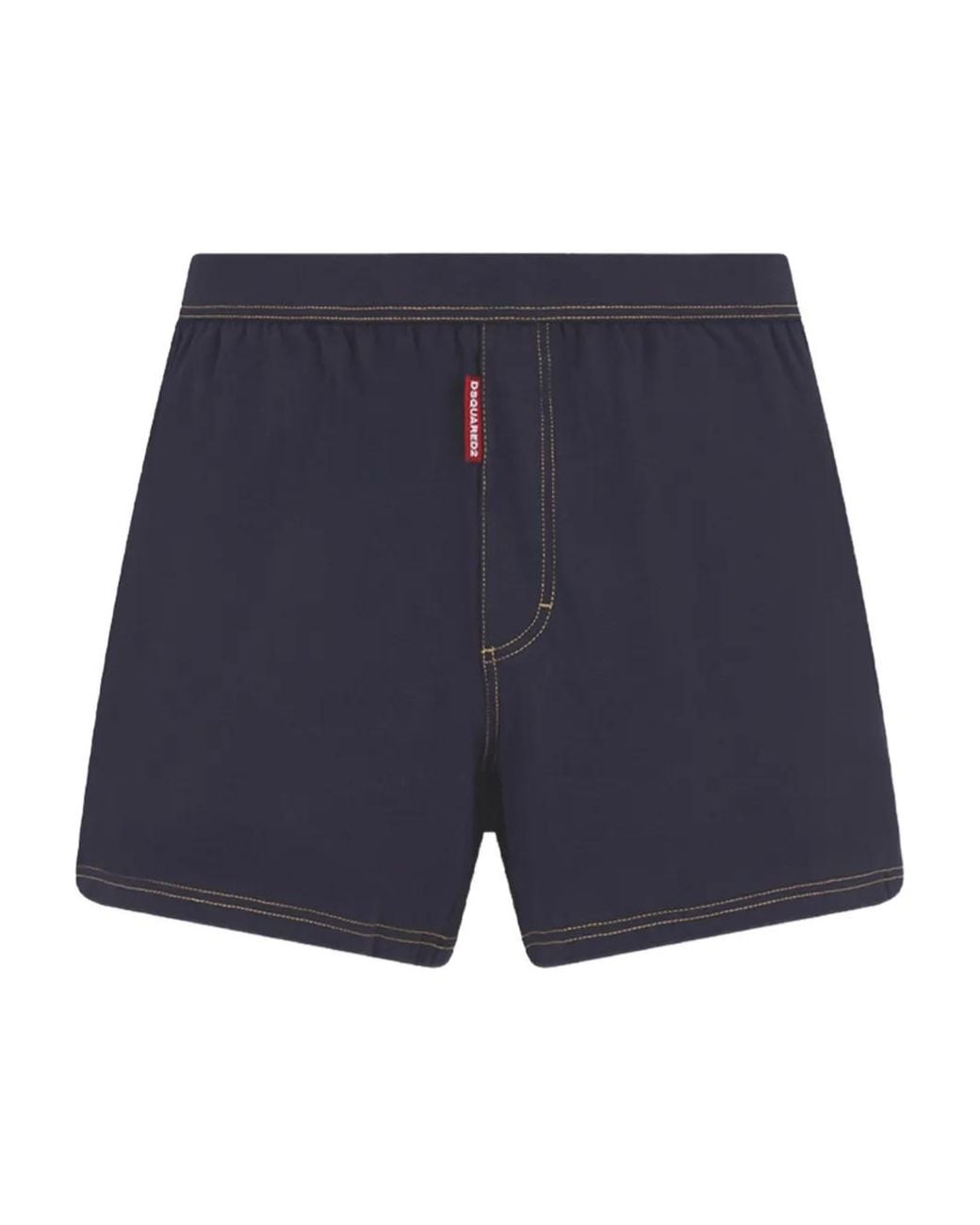 DSquared² Blue Five Pockets Trunks for men