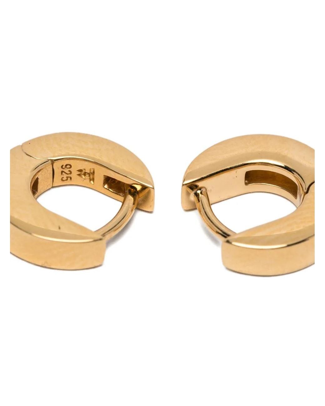 Tom Wood Metallic Boucles D'Oreilles Petites Créoles Beck