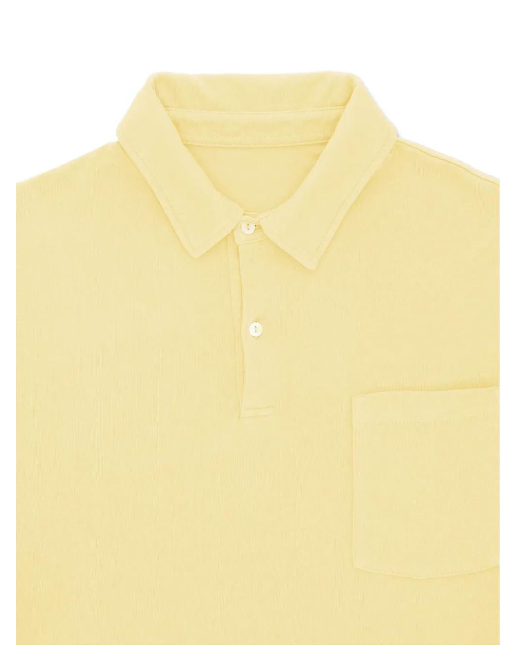 Fortela Yellow Missouril Long-Sleeves Polo Shirt for men