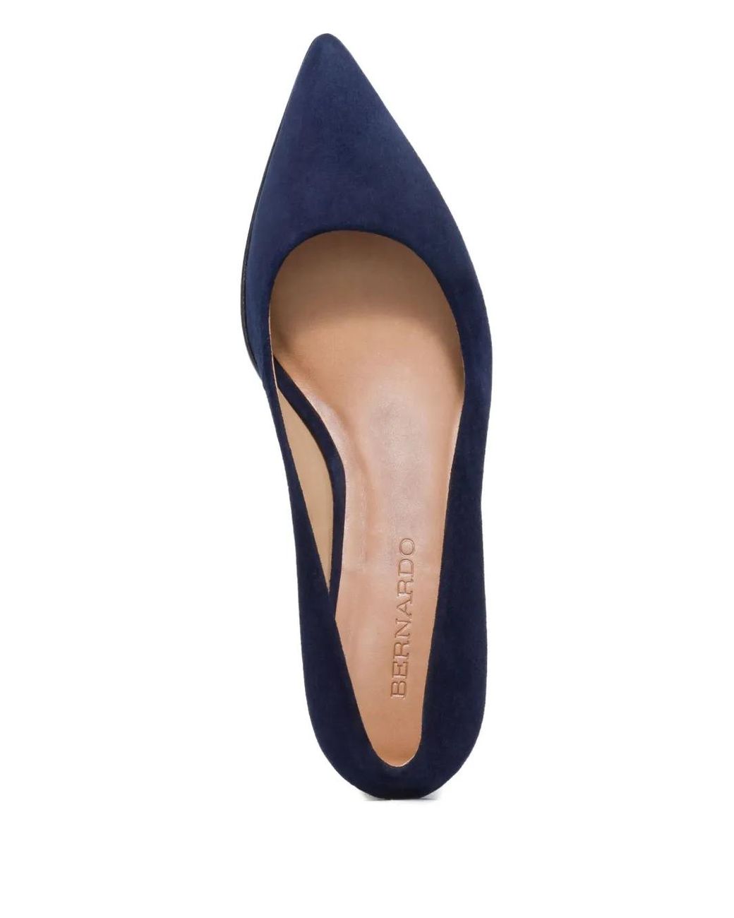 Bernardo Blue 40Mm Millie Pointed-Toe Pumps