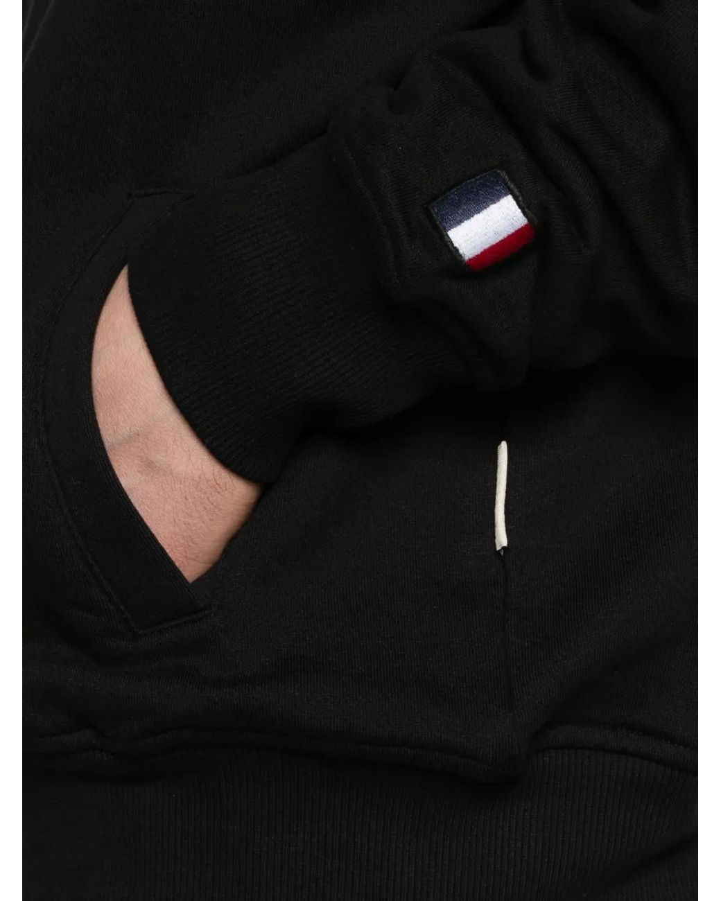 RETERNITY Black L'Atelier De La Rue Zip-Up Sweatshirt for men