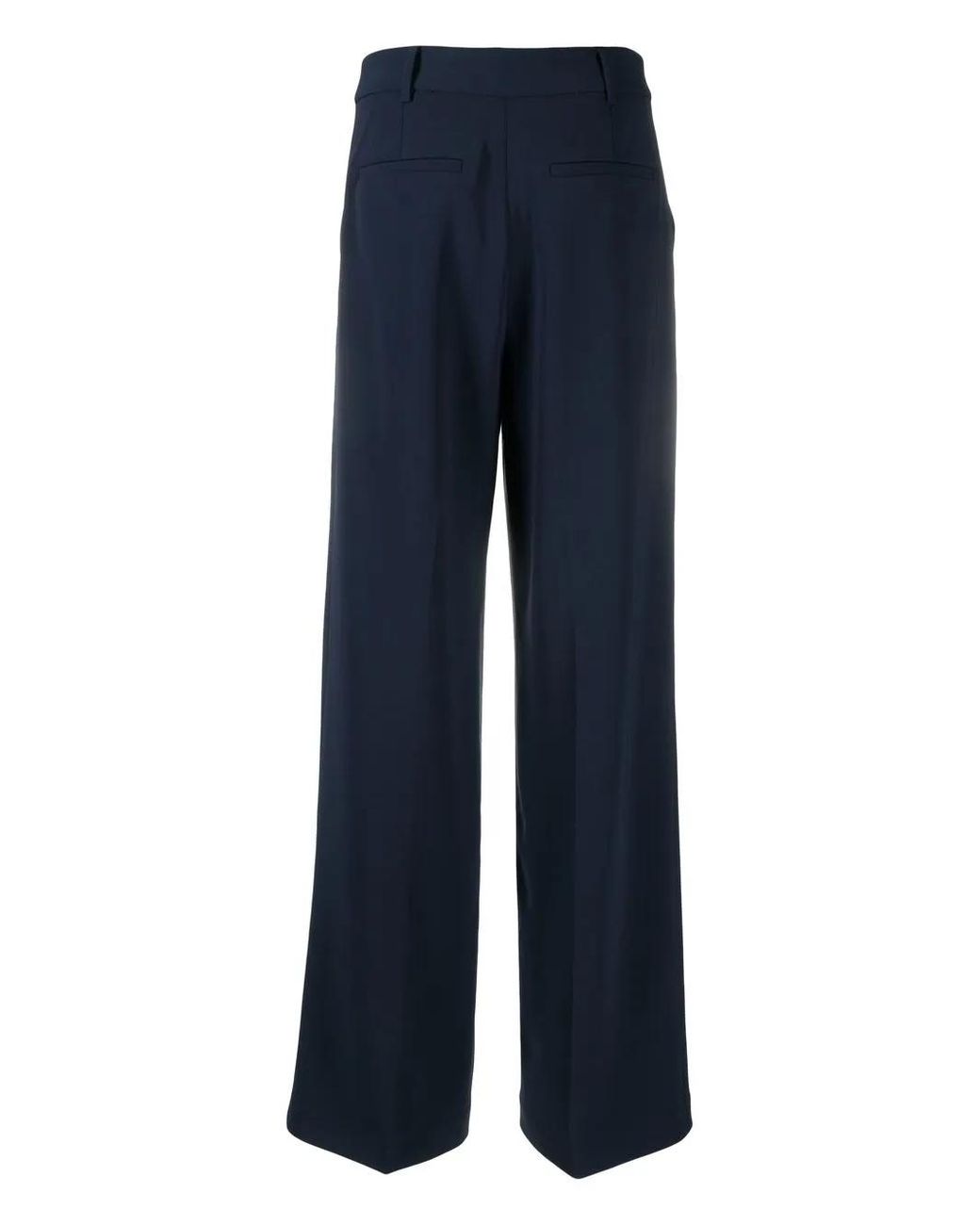 MICHAEL Michael Kors Blue Straight-leg Tailored Trousers