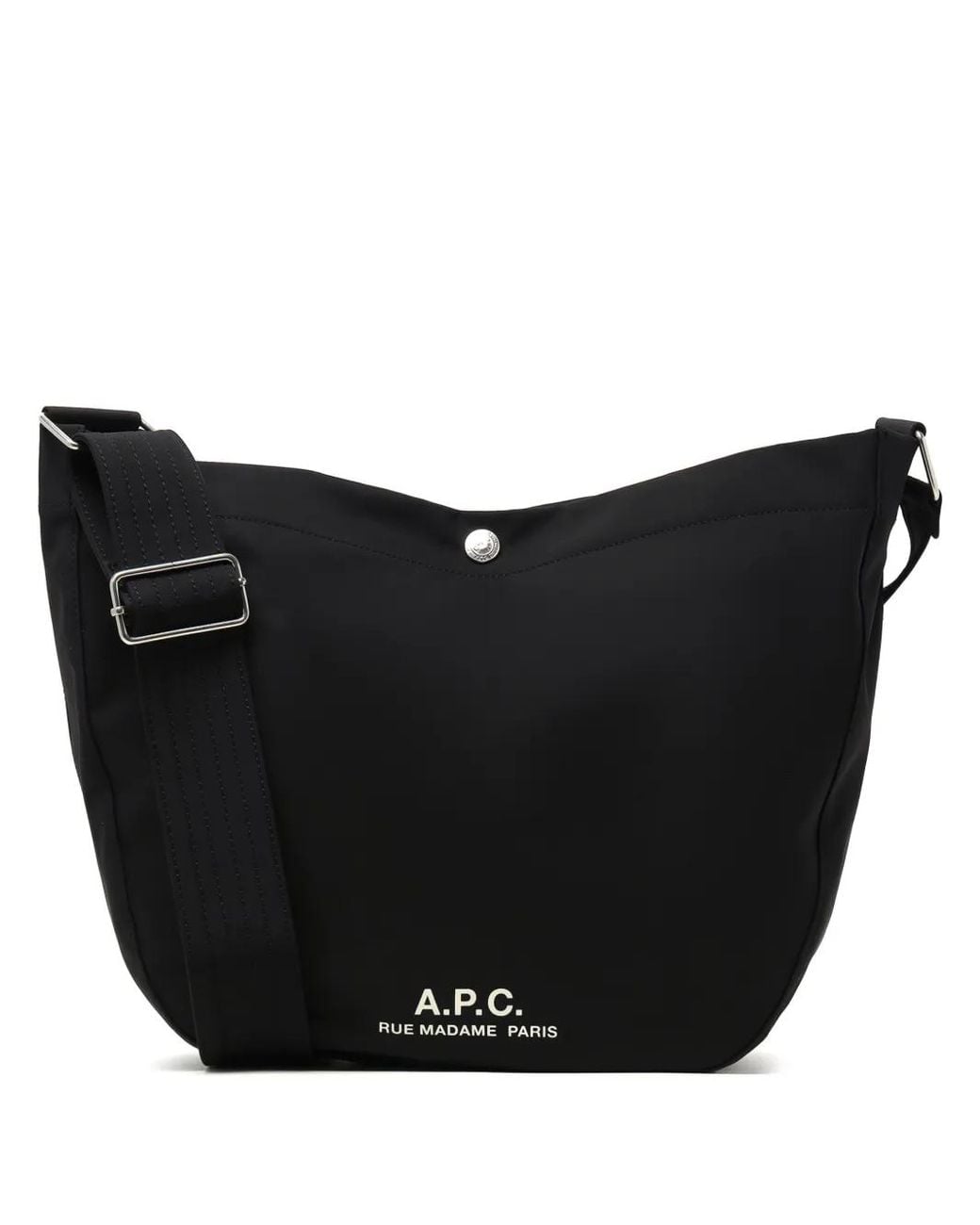 A.P.C. Black Journal Satchel