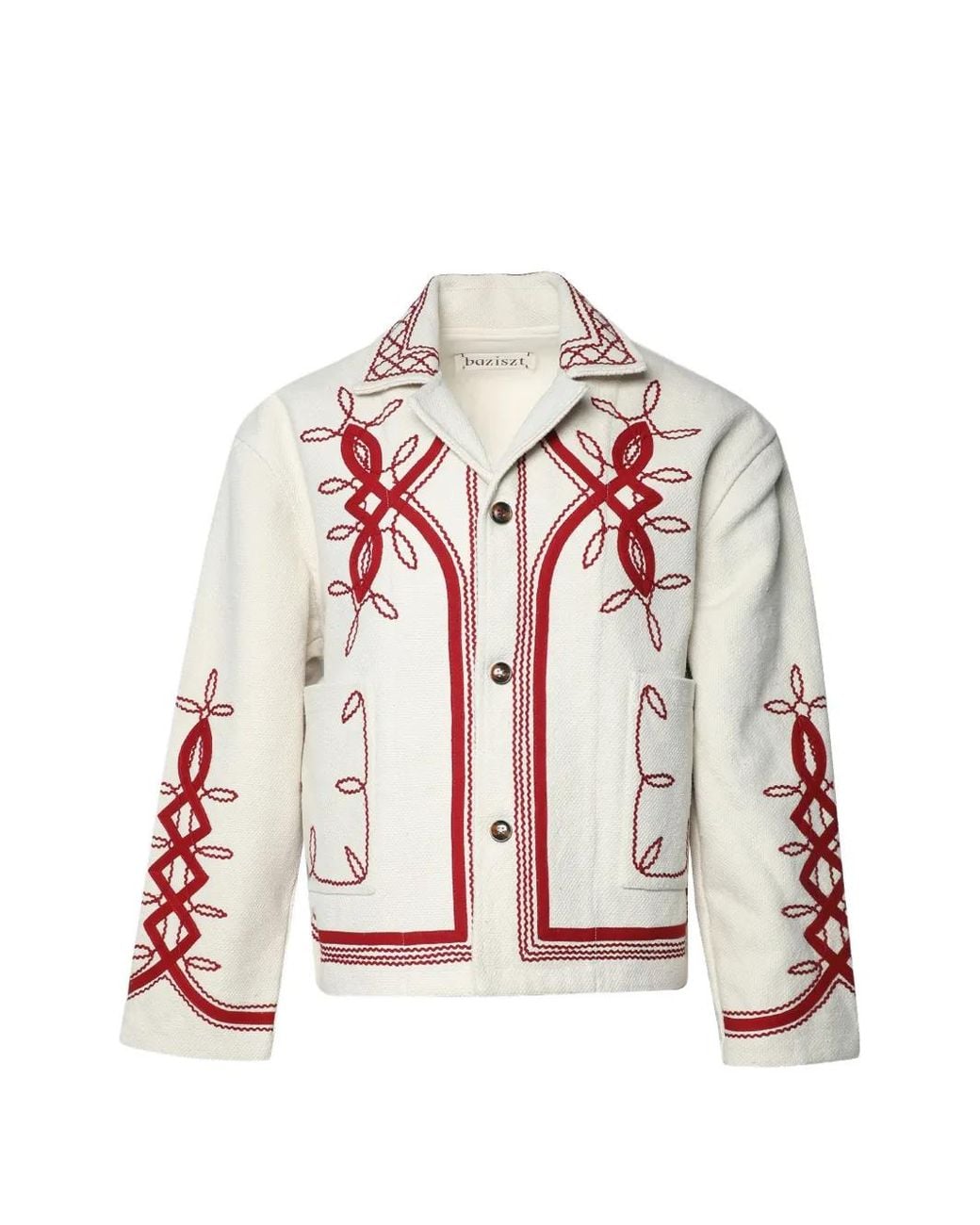BAZISZT Red Surchemise Baya for men