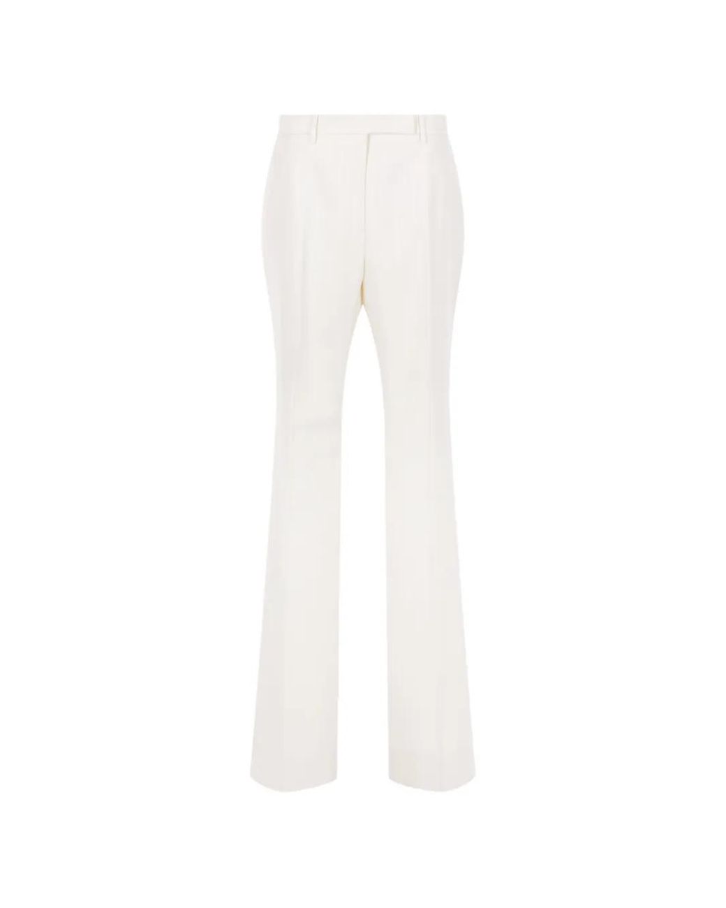 Tom Ford White Buttoned Trousers