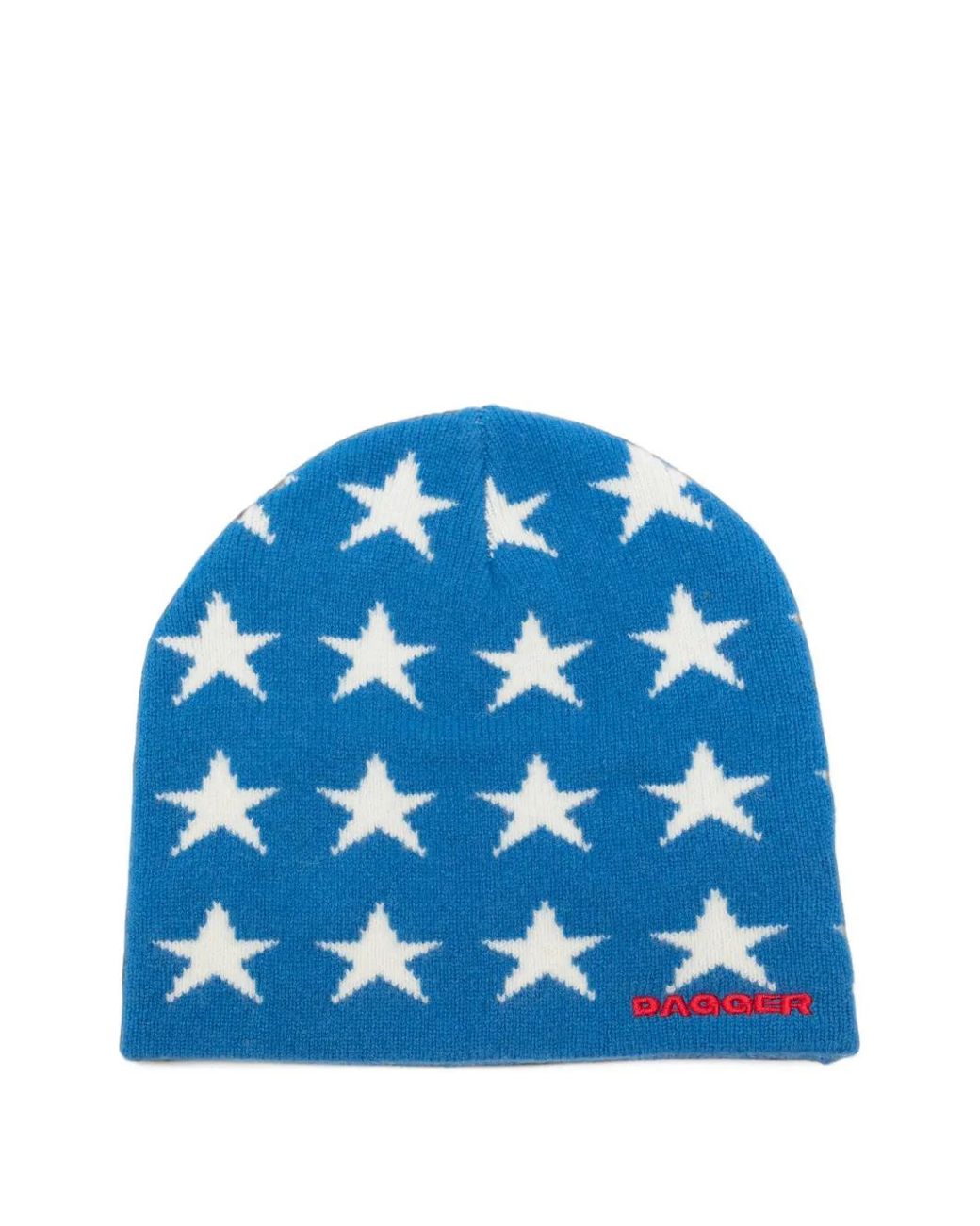 DAGGER Beanie Mit Stern-Intarsie in Blue für Herren