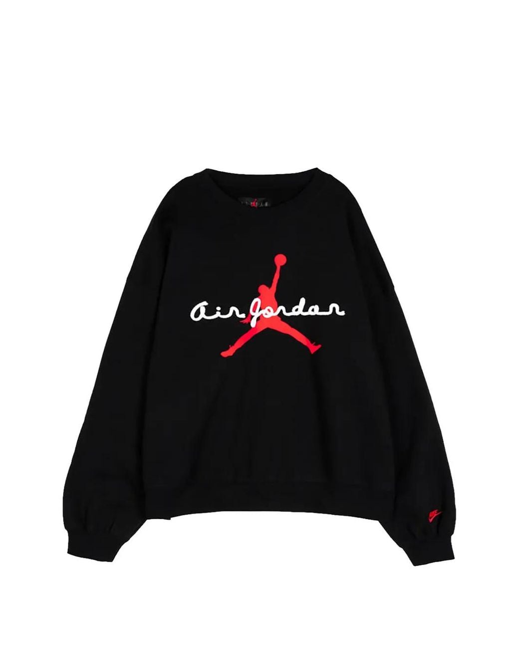 Nike Black Crew-Neck Sweatshirt for men