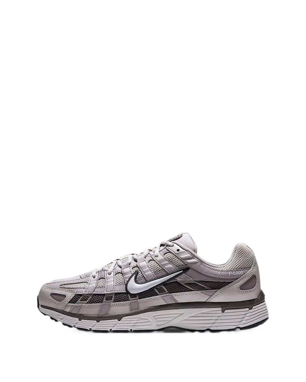 Nike White P-6000 Panelled Sneakers for men