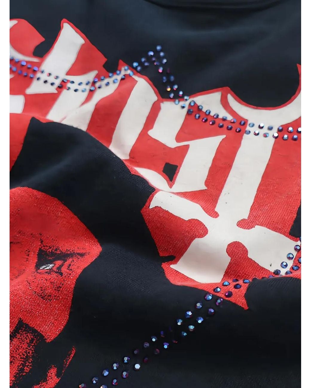 HTC Blue Ghost Graphic-Print T-Shirt for men