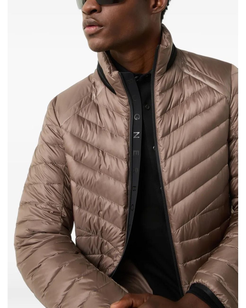 Bogner Brown Liman Quilted Jacket for men