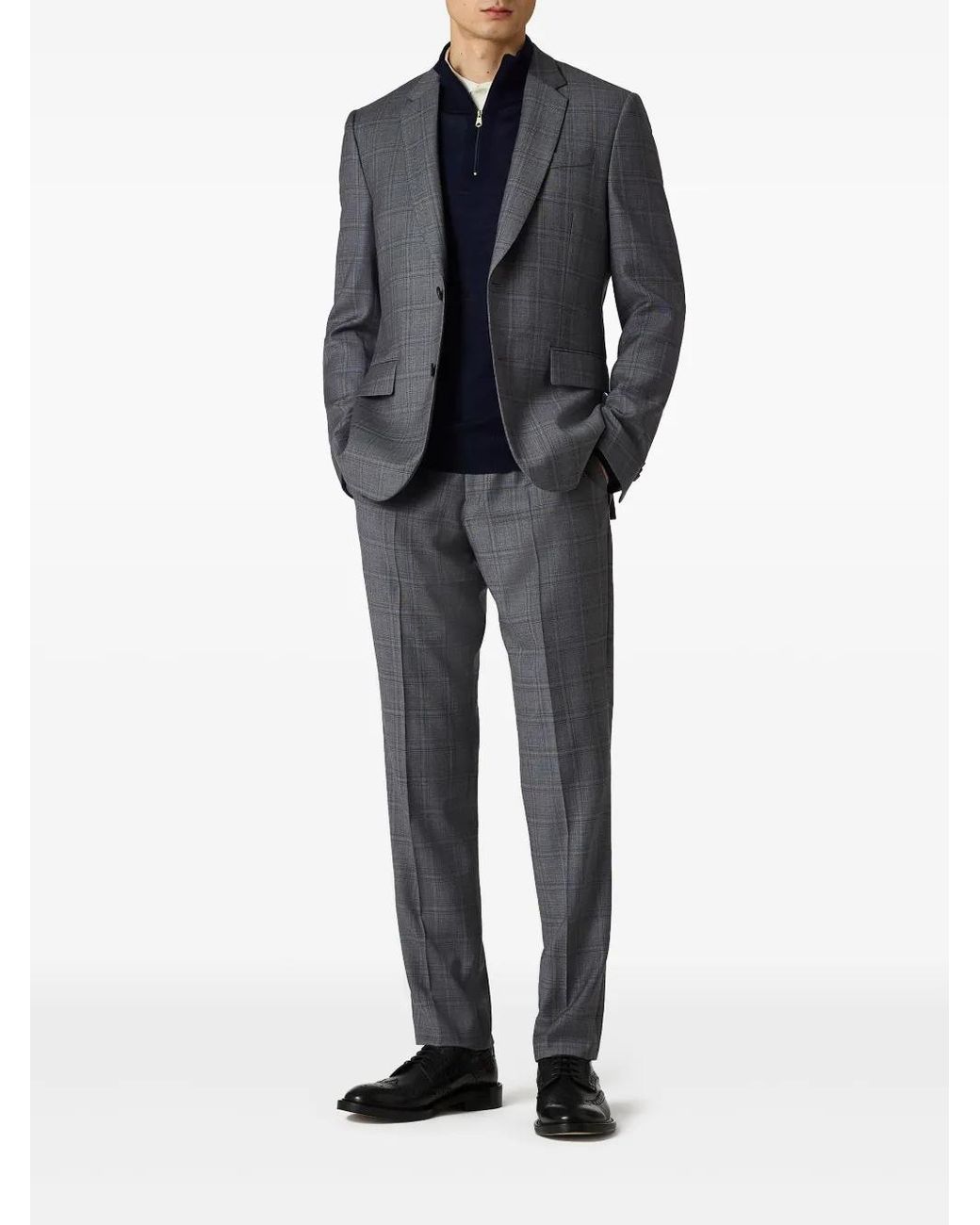 Paul Smith Black Merino-Wool Jumper for men