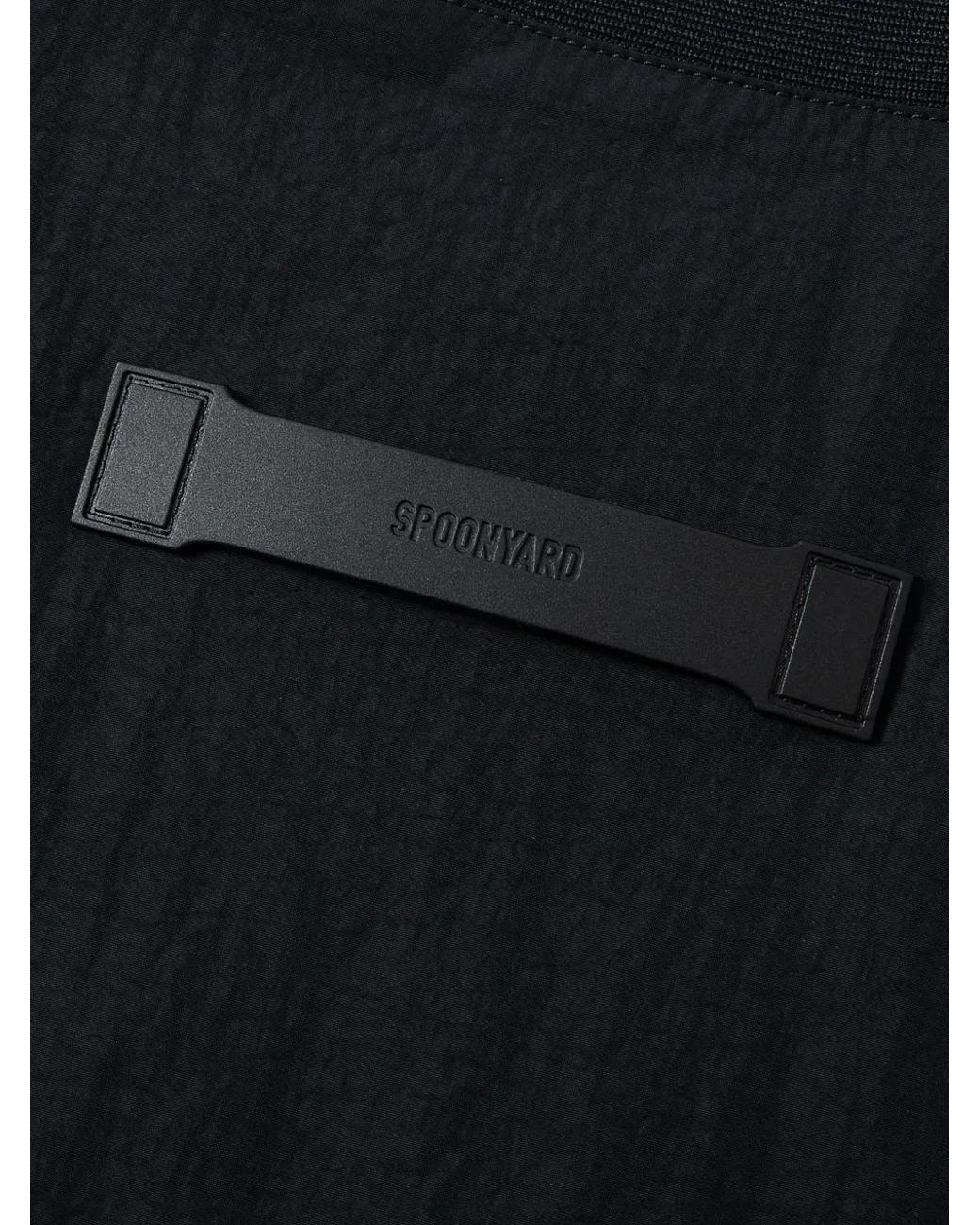 Spoonyard Black Front-Pockets Jacket