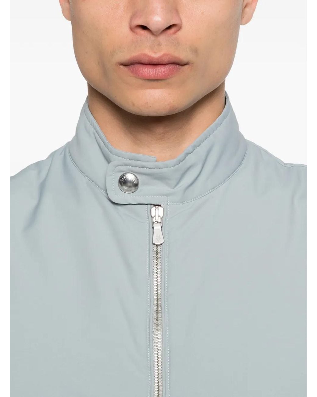 Eleventy Blue Zip Pocket Gilet for men
