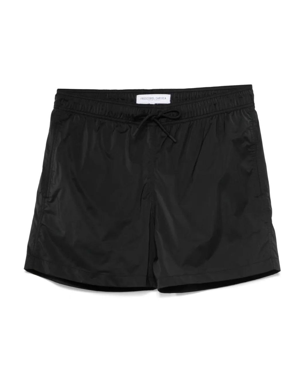Frescobol Carioca Black Salvador Swim Shorts for men