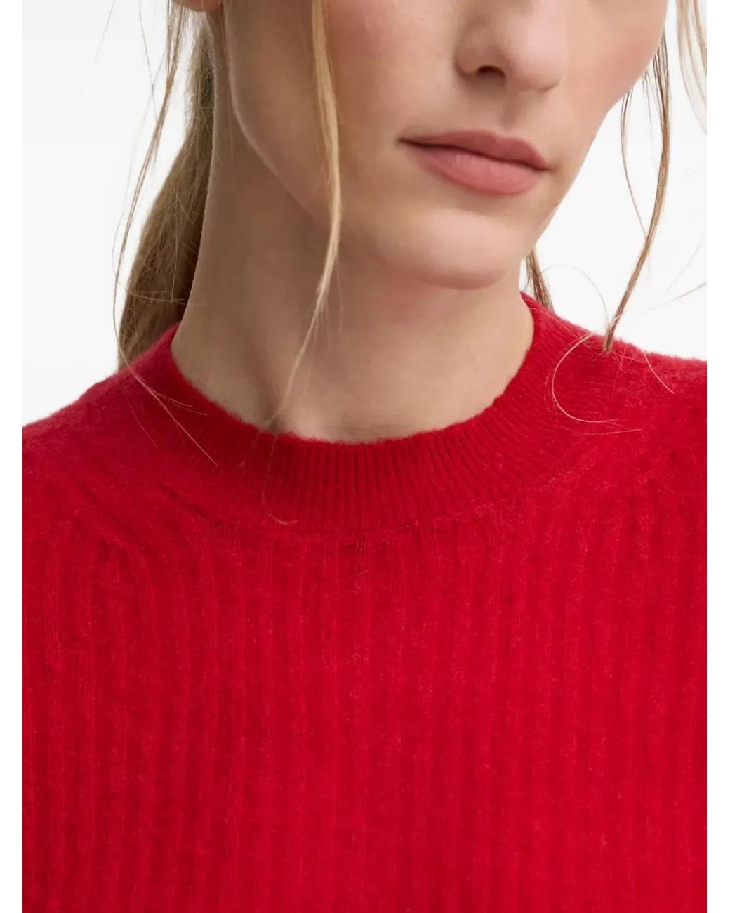 Herskind Red Round-Neck Sweater