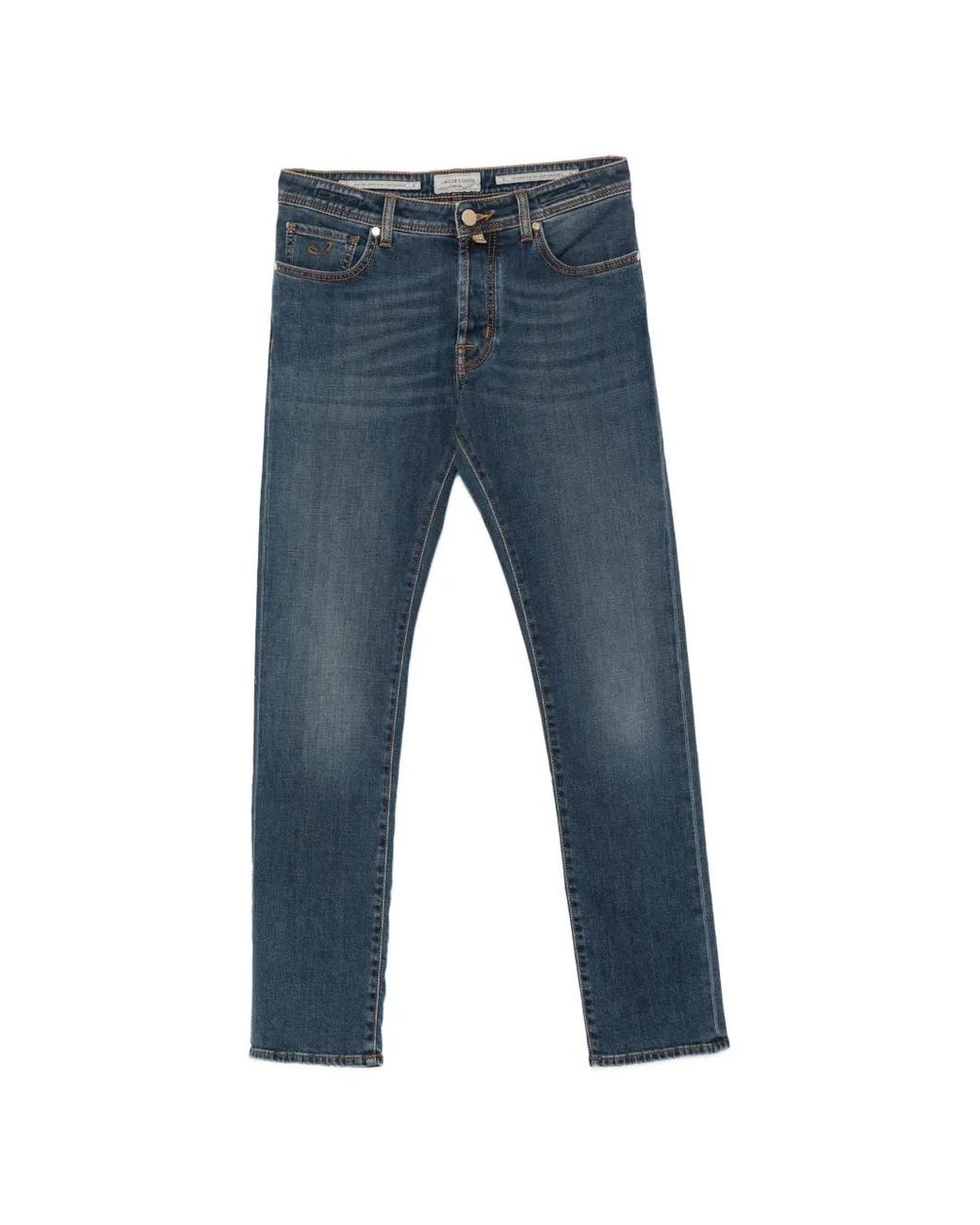 Jacob Cohen Blue Bard Slim-Fit Jeans for men