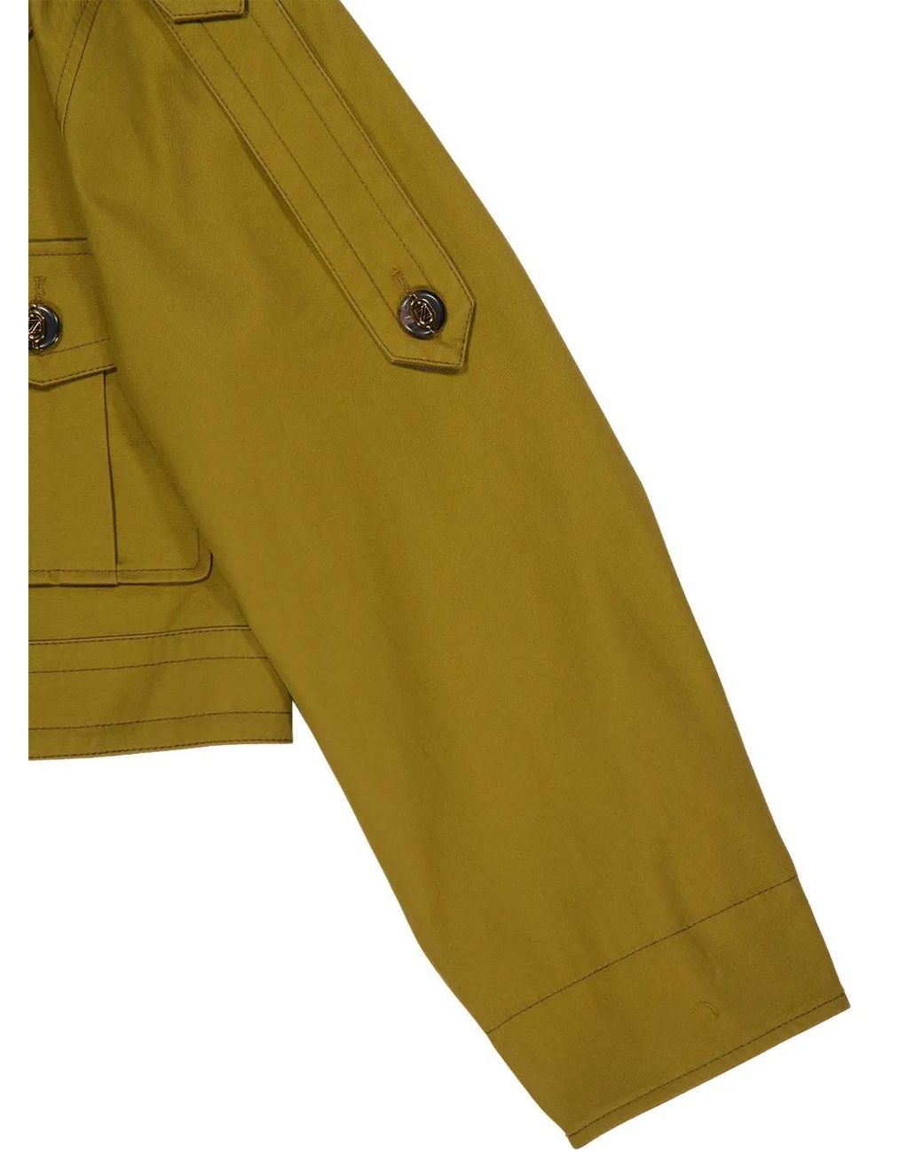 Zimmermann Green Veste Luna Drill À Poches Cargo