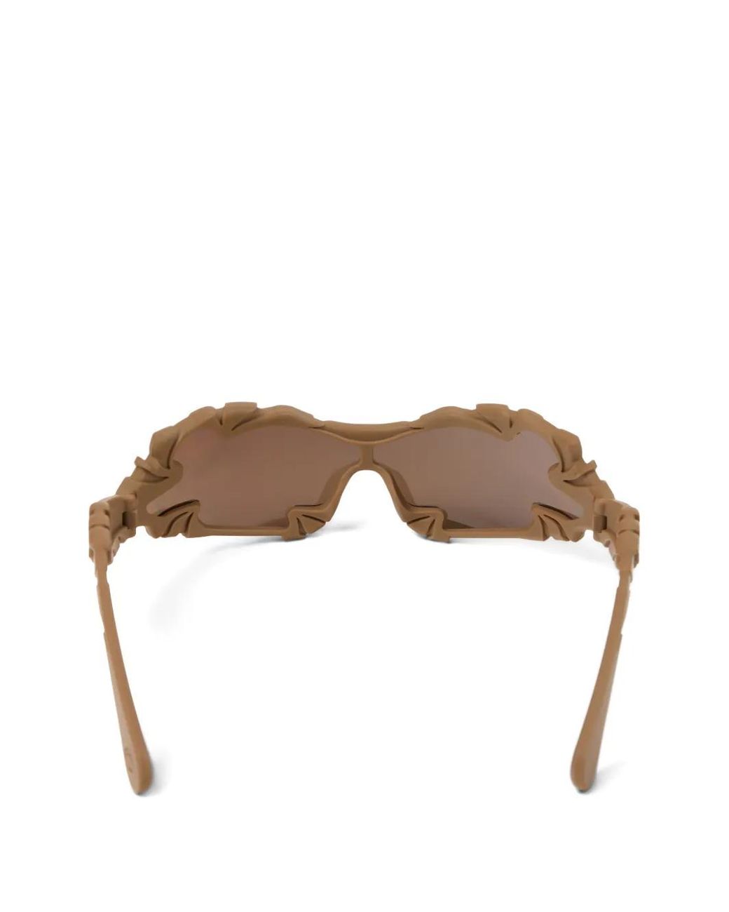 CAMPERLAB Brown Leaf-Detail Tormenta Sunglasses