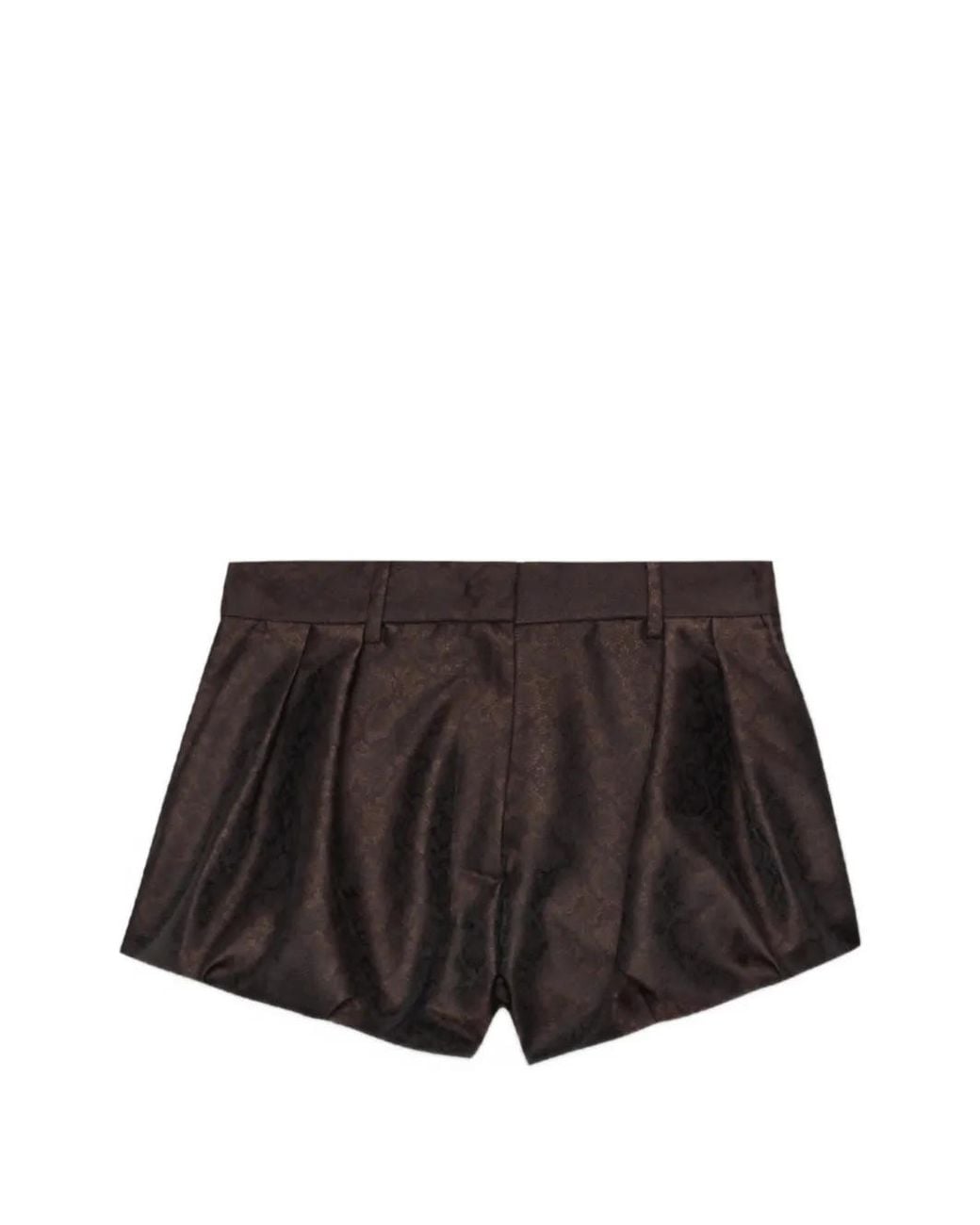 Pantalones Cortos Con Trabillas MSGM de color Black