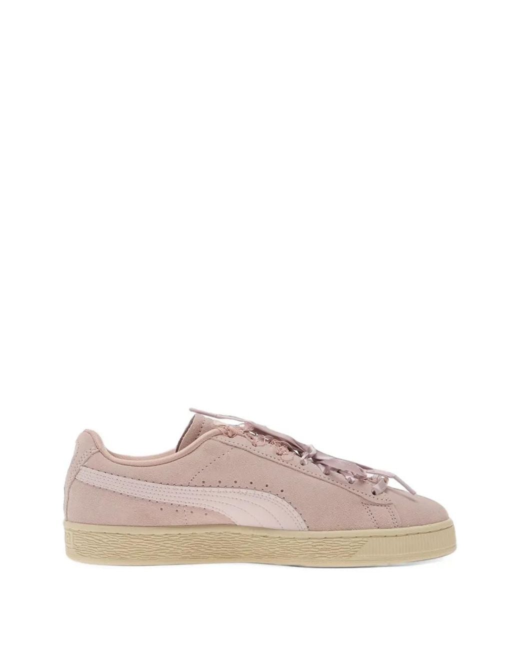 PUMA Pink Suede Bloom Sneakers