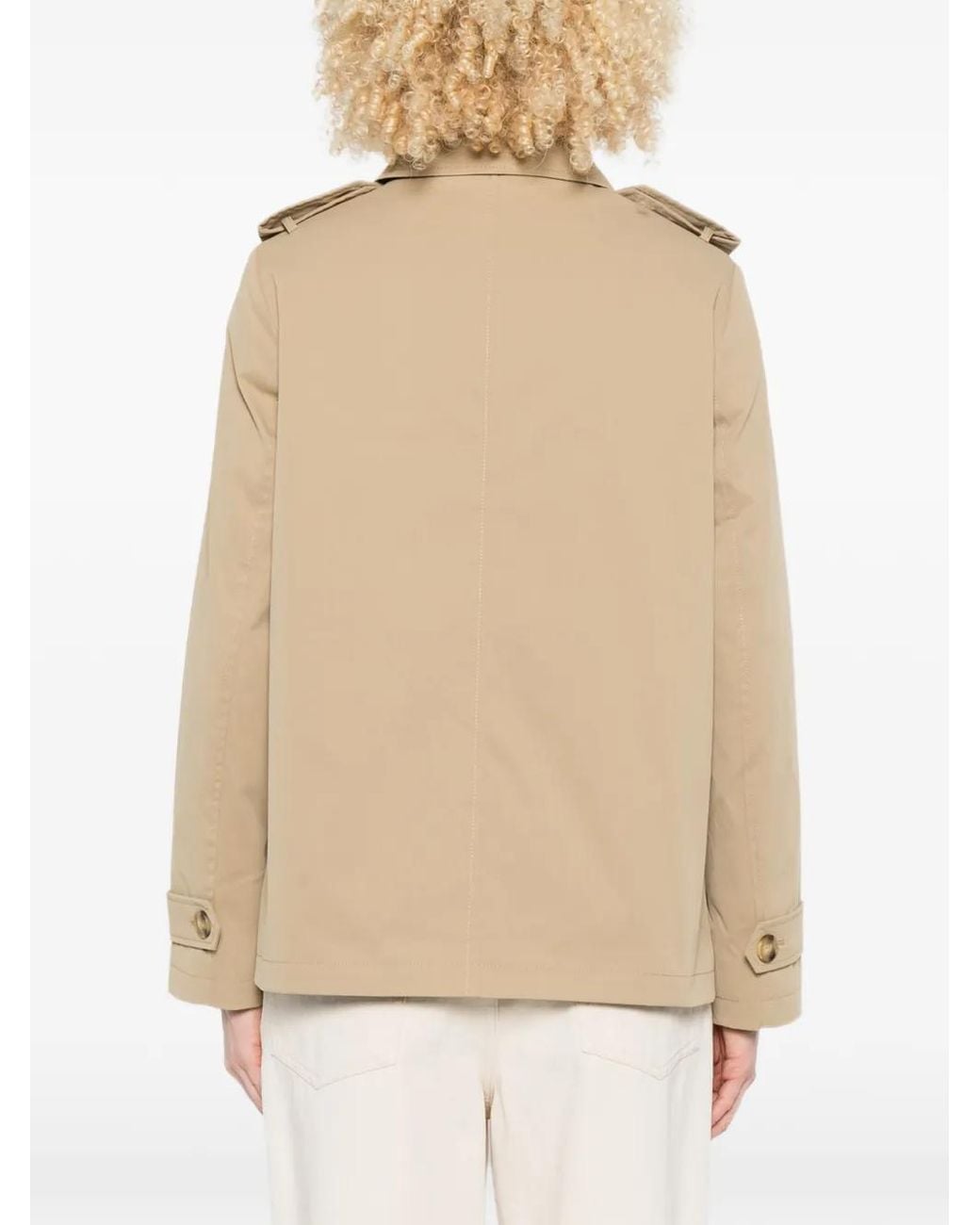 Ralph Lauren Natural Buttoned Jacket