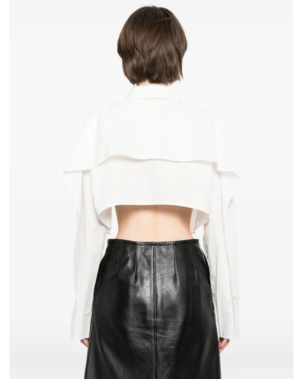 Khaite White Fritz Shirt