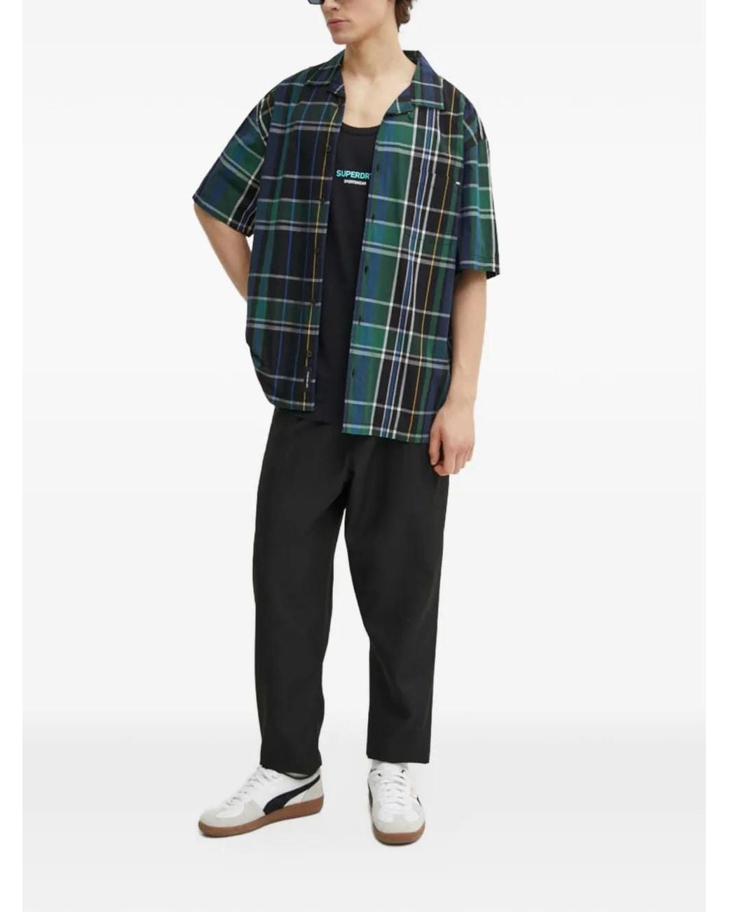Vans Blue Grisham Shirt for men
