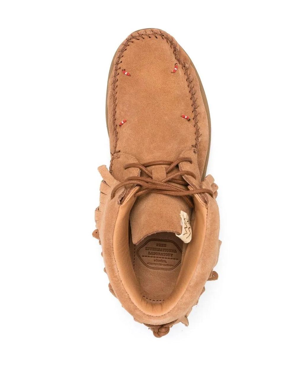 Visvim Brown Fbt Shaman Folk Boots for men