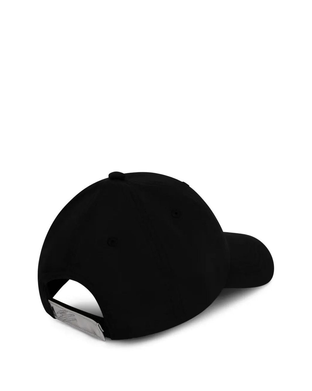 Philipp Plein Black Logo-Lettering Baseball Cap for men
