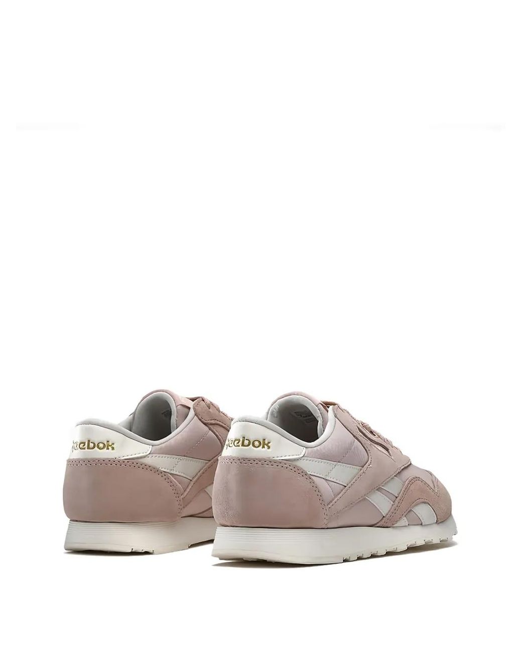 Reebok Pink Classic "Possibly/Chalk" Sneakers