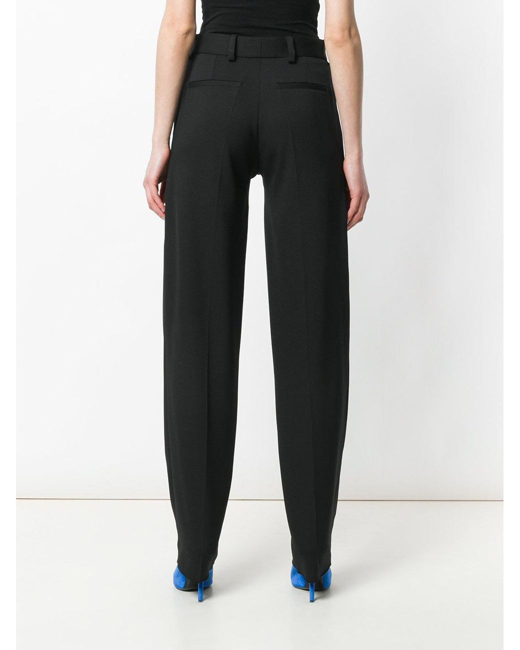 Y. Project Linen Thigh Cut Out Trousers 