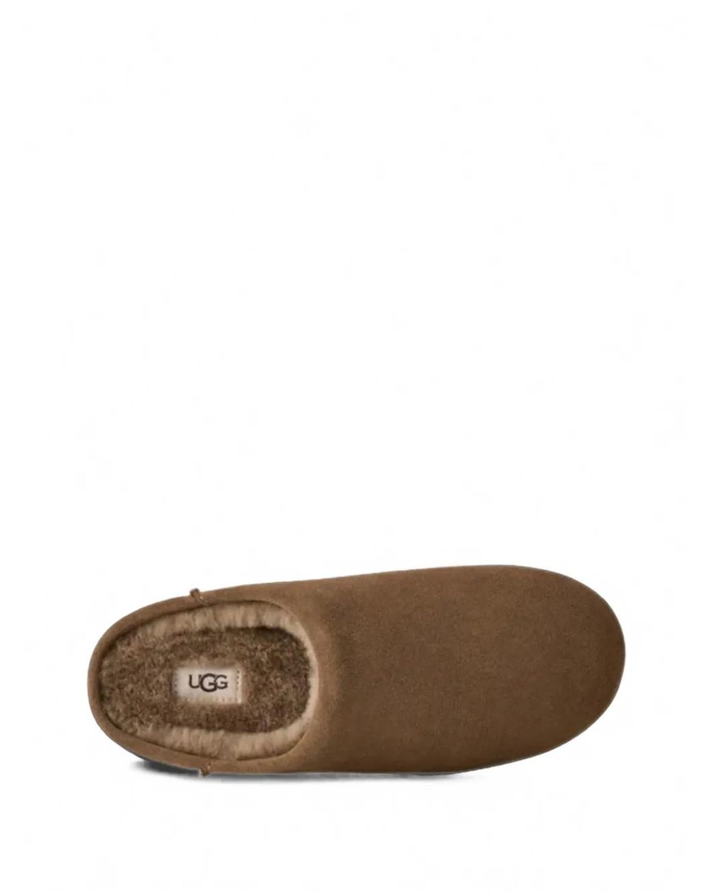 Ugg Brown Elea Suede Slip-On Sandals