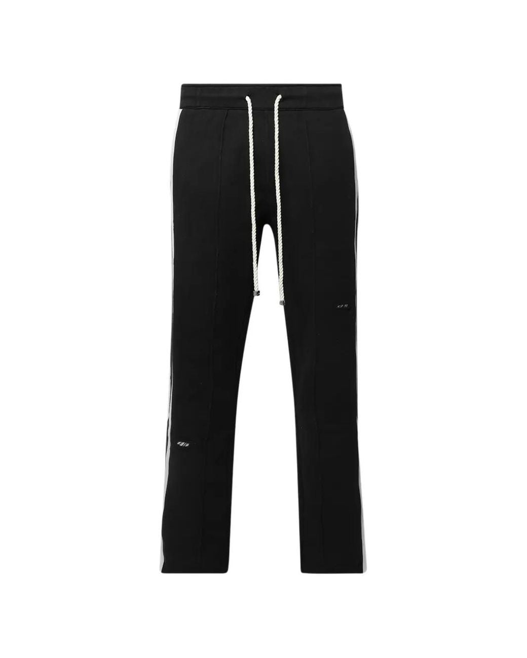 NAHMIAS Black Repaired Track Pants for men