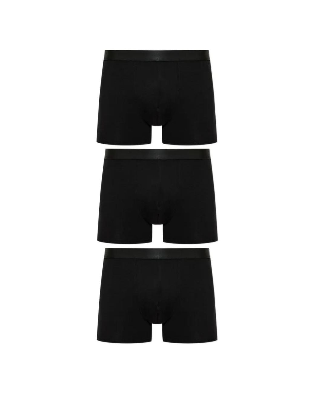 CDLP Black Logo-Waistband Boxers (Set Of Three) for men