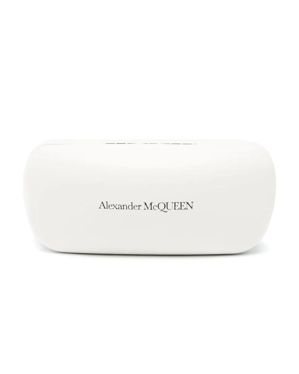 McQueen Natural Tortoiseshell-Effect Square-Frame Sunglasses