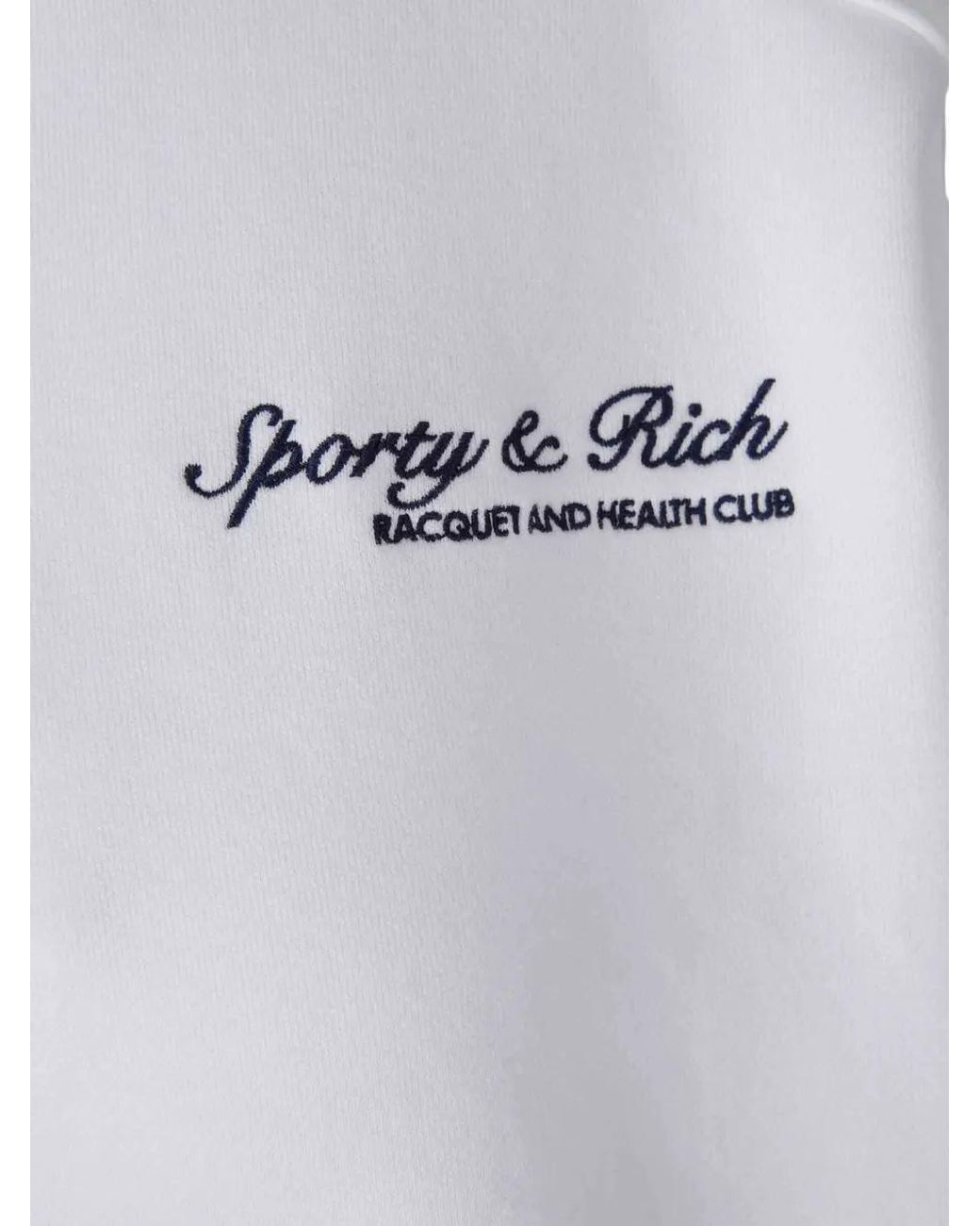 Sporty & Rich White Syracuse Sweatshirt