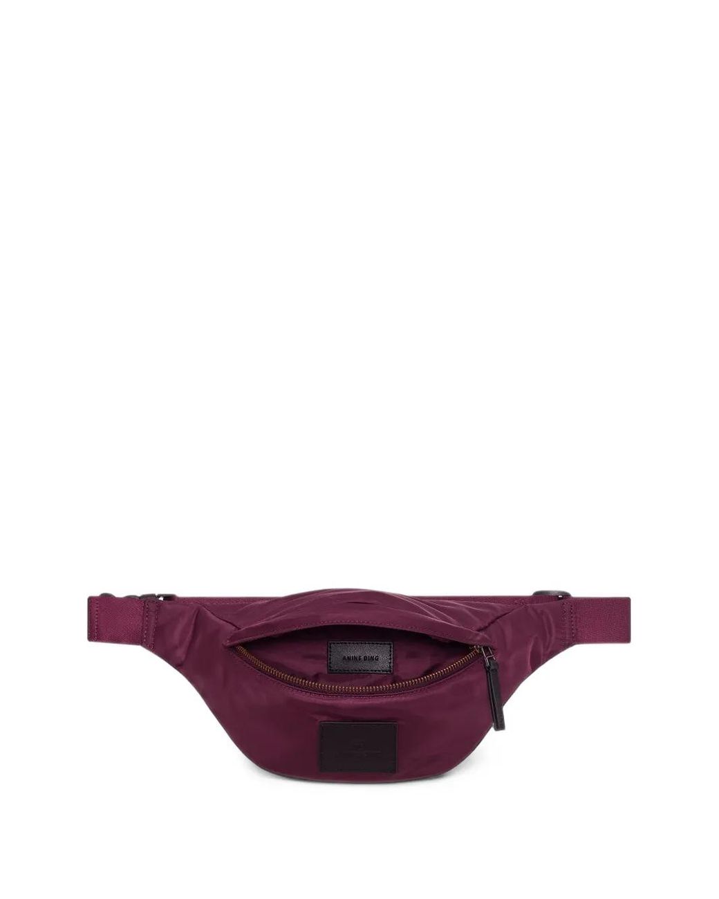 Anine Bing Purple Leon Small Belt Bag