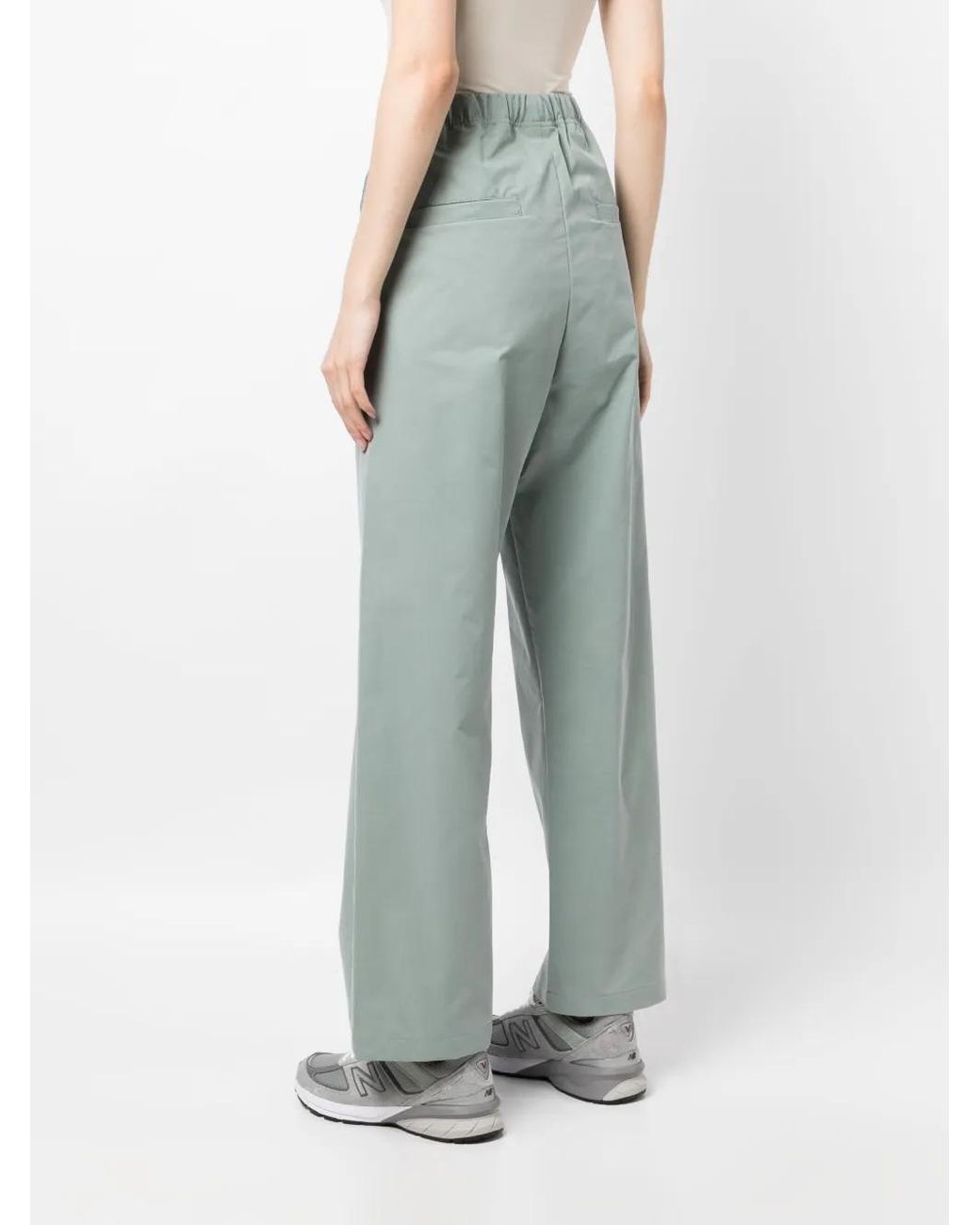 Fear Of God Blue Logo-Patch Drawstring-Waist Trousers