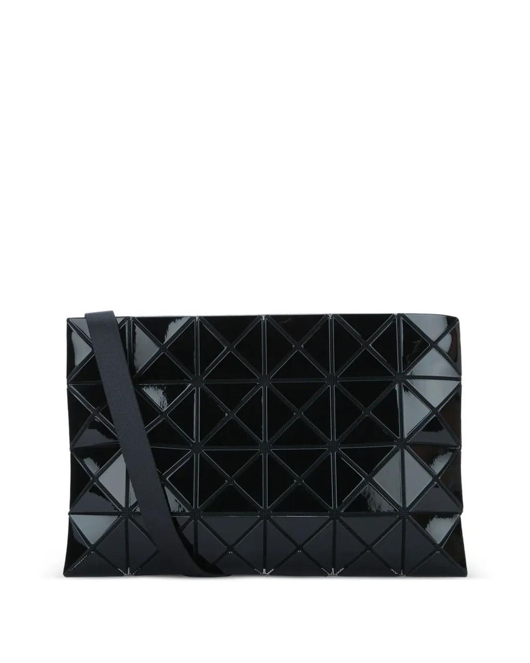 Issey Miyake Black Geometric Lucent Tote Bag