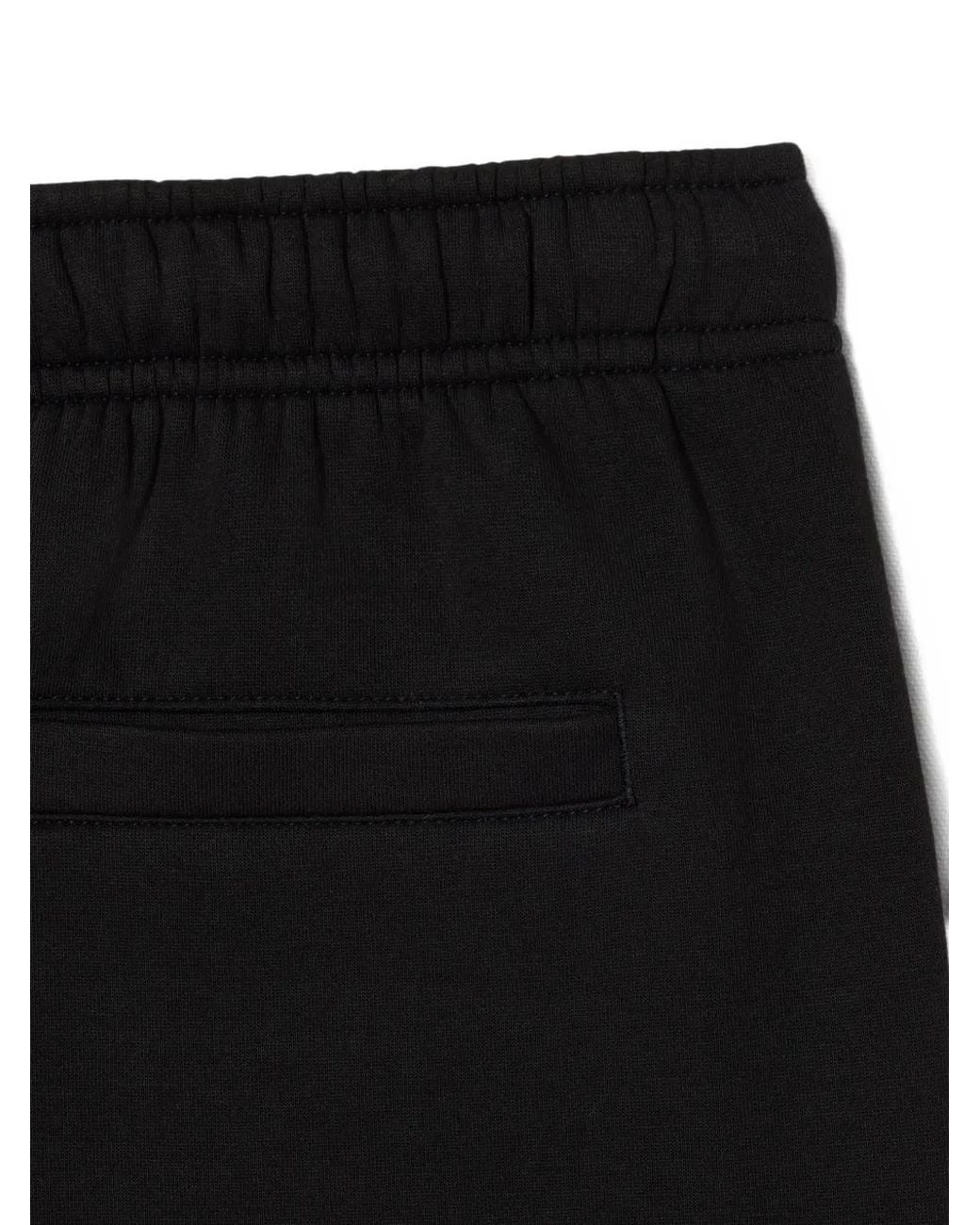 Lacoste Black Double Face Jersey Sweatpants