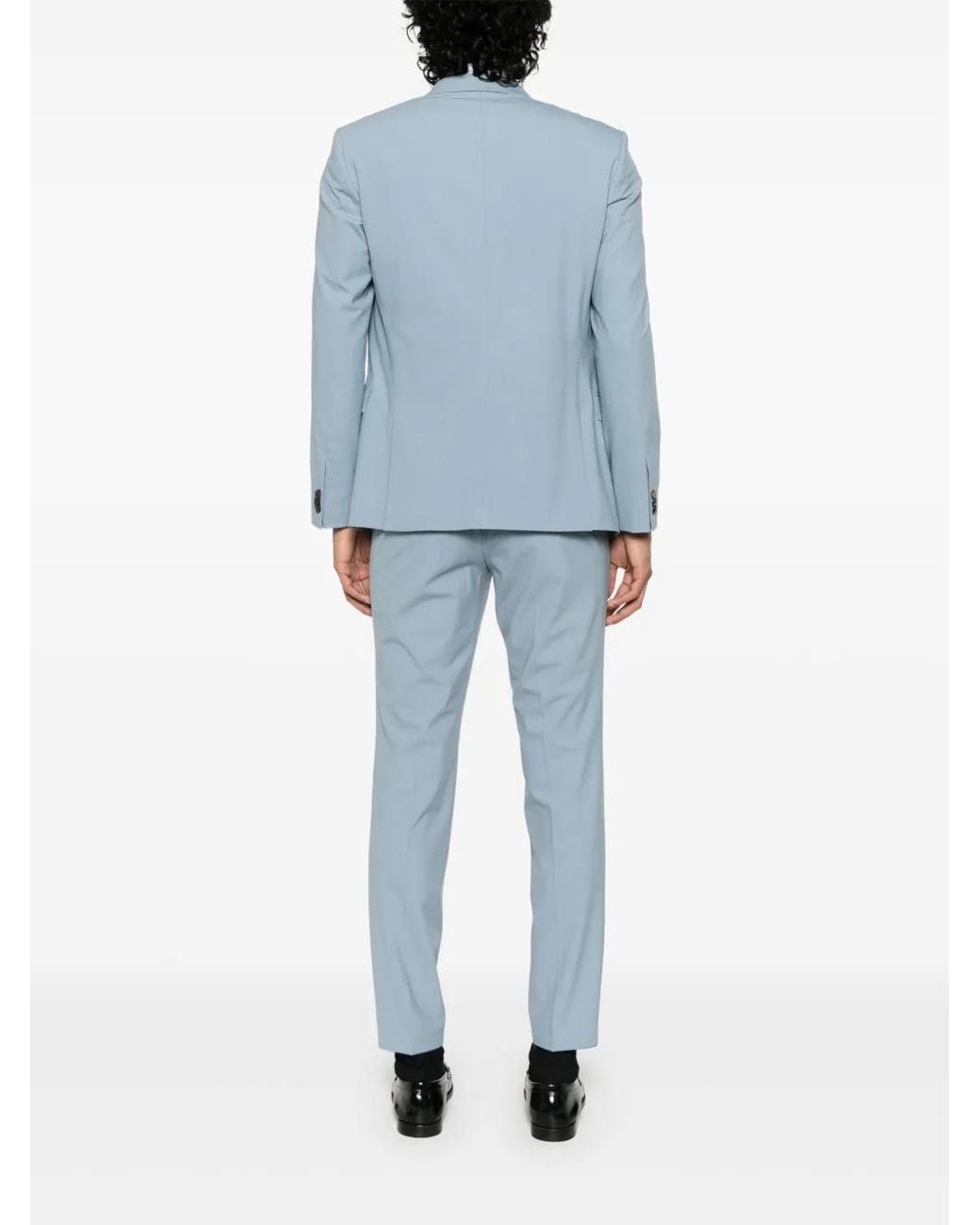 HUGO Blue Single-Breasted Suit for men