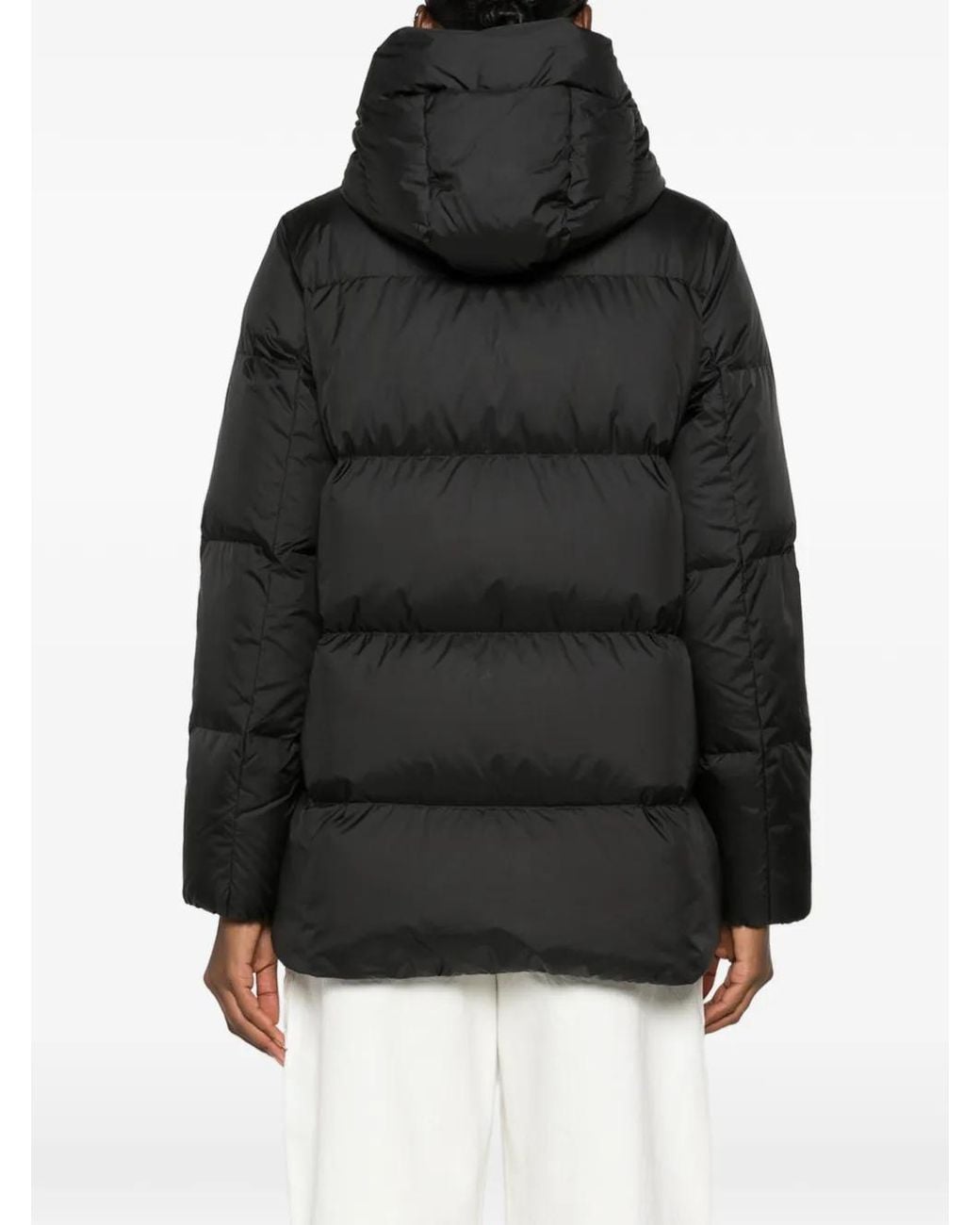 Marc O' Polo Black Hooded Puffer Jacket