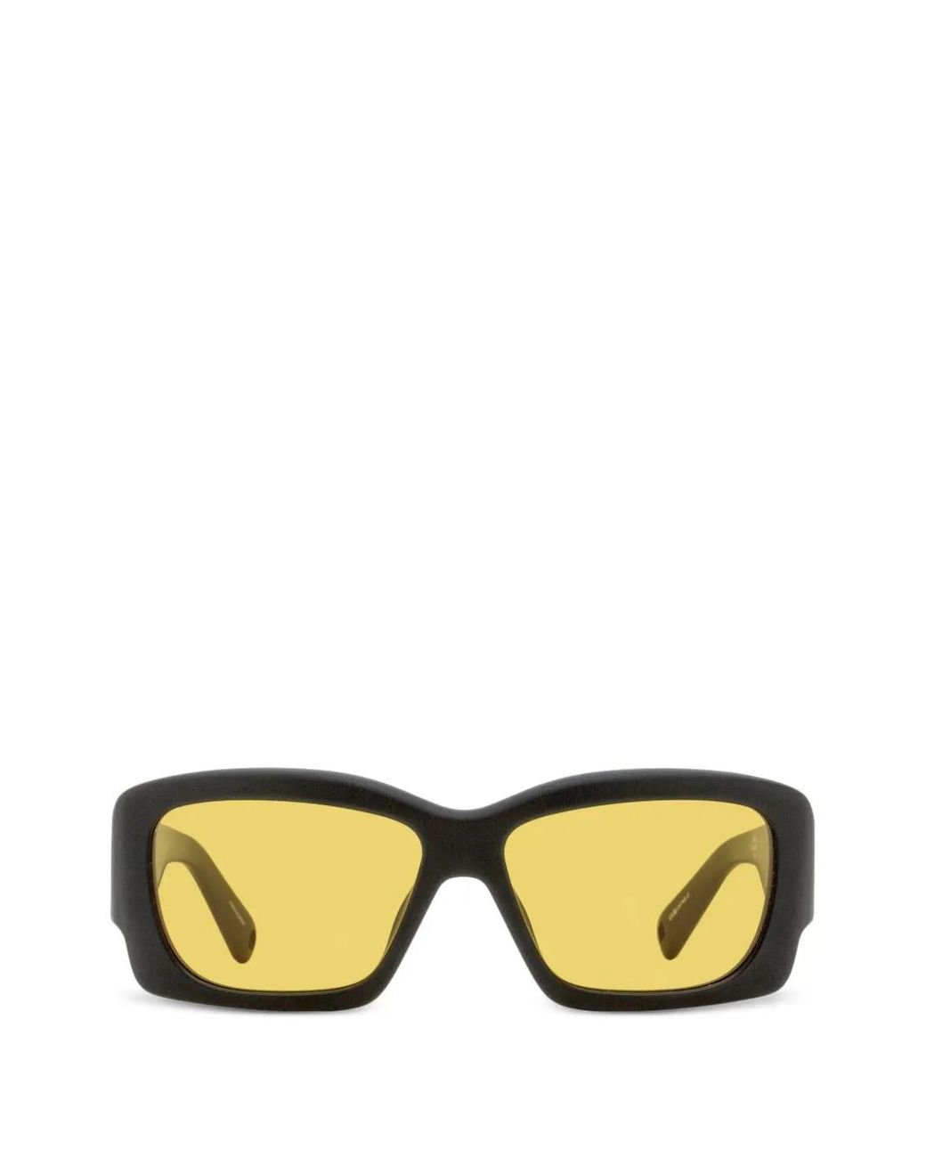 Jacquemus Metallic X Linda Farrow Croisiere Rectangular Sunglasses