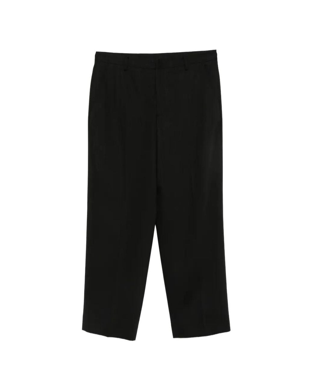 Costumein Black Straight-Leg Trousers for men